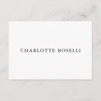 Minimalistisch Elegant Klassisch Beruflich einfach