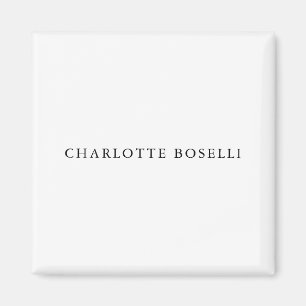 Minimalistisch Elegant Klassisch Beruflich einfach Magnet