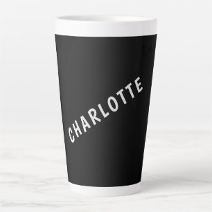 Minimalistisch Elegant Klassisch Professionell Eig Milchtasse