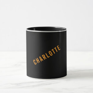 Minimalistisch Elegant Klassisch Professionell Eig Tasse