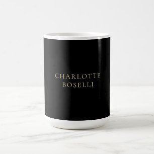 Minimalistisch Elegant Klassisch Professionell Ein Kaffeetasse
