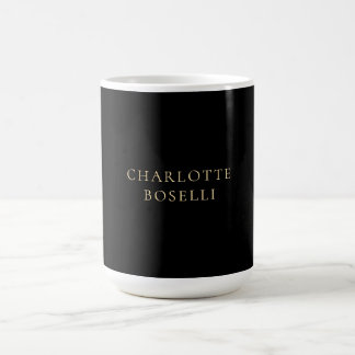 Minimalistisch Elegant Klassisch Professionell Ein Kaffeetasse