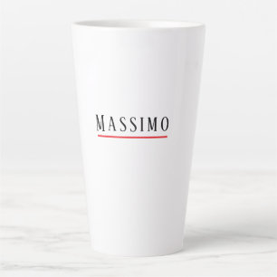 Minimalistisch Elegant Klassisch Professionell Ein Milchtasse