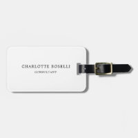 Minimalistisch Elegant Klassisches Beruflich