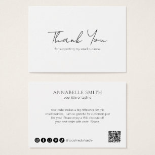 Minimalistisch Elegantes modernes Business Vielen 
