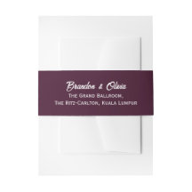 minimalistisch Elegantes Pflaume Lila und Weiße St