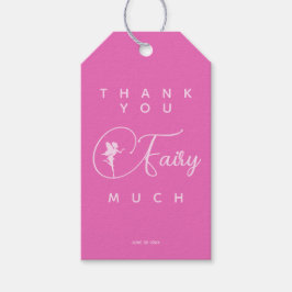 Minimalistisch Fairy Modern Birthday Vielen Dank, Geschenkanhänger