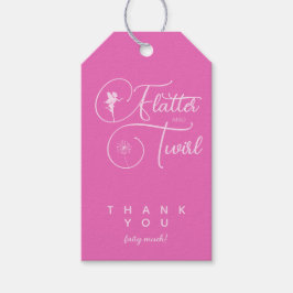 Minimalistisch Fairy Modern Birthday Vielen Dank Geschenkanhänger