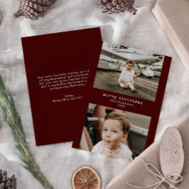 Minimalistisch Frohe Weihnachten 2 Foto Weihnachts