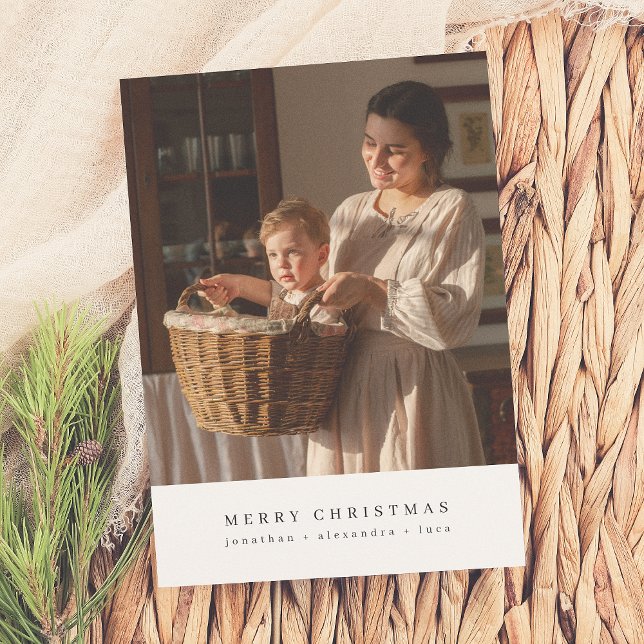 Minimalistisch Frohe Weihnachten Foto (Von Creator hochgeladen)