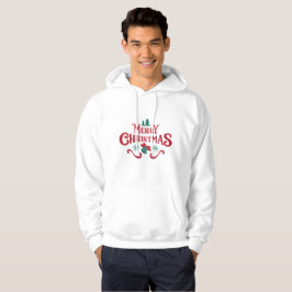 Minimalistisch frohe Weihnachten Hoodie