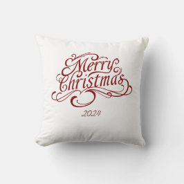 Minimalistisch frohe Weihnachten Kissen