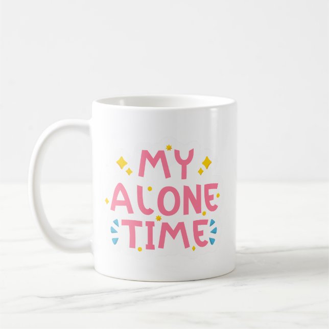 Minimalistisch fröhliche spielerische Typografie S Kaffeetasse (Links)