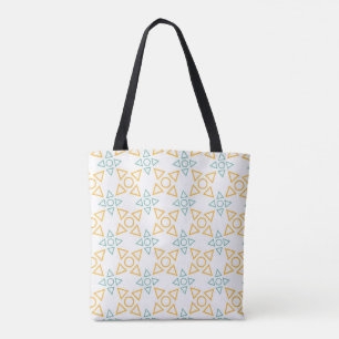Minimalistisch geometrischer Totbeutel Modernes Tasche