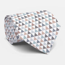 Minimalistisch geometrisches Muster Neck Tie