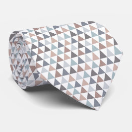 Minimalistisch geometrisches Muster Neck Tie Krawatte
