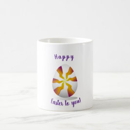 Minimalistisch glücklicher Ostern für Sie Romantik Kaffeetasse