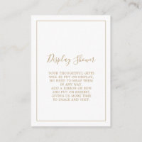 Minimalistisch-Gold-Display-Dusche