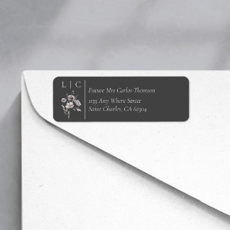 Minimalistisch-graue UAWG in elegantem Monogramm