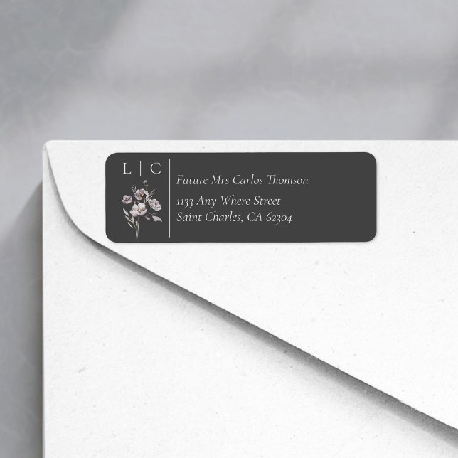 Minimalistisch-graue UAWG in elegantem Monogramm (Von Creator hochgeladen)