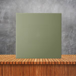 Minimalistisch grüne Schlichte Solid Color Keramik Fliese<br><div class="desc">Minimalistisch Grün Schlichte,  solide Farbküche und Badezimmer</div>