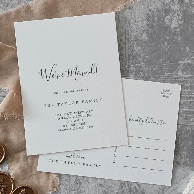 Minimalistisch haben wir die druckbare Postkarte v (Von Creator hochgeladen)