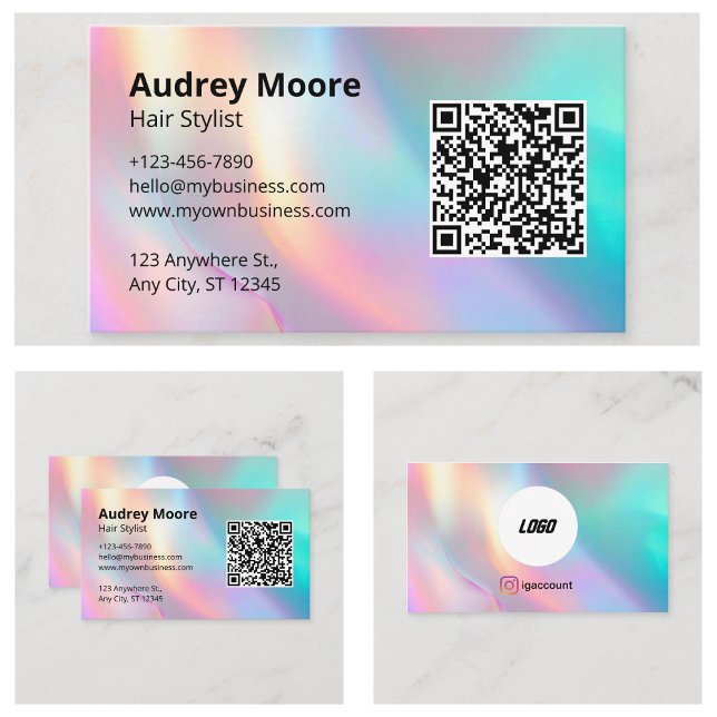 Minimalistisch-Hair-Stylist Visitenkarte (Minimalist Hair Stylist Business Card
)