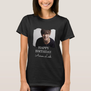 Minimalistisch Happy Birthday T - Shirt