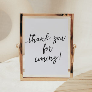 Minimalistisch Hello Baby Modern Vielen Dank für I Poster