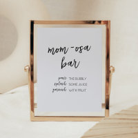Minimalistisch Hello Baby Moderne Mama Osa Bar