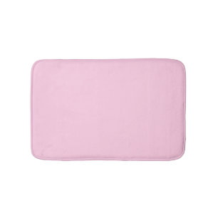 Minimalistisch hellrosa solide schlicht elegant mo badematte