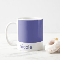 Minimalistisch Ihren Namen Periwinkle Blue persona