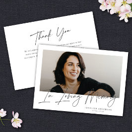 Minimalistisch in der liebenden Memory Memorial Fo Einladung