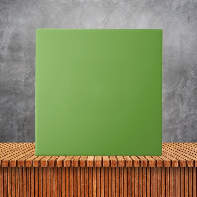 Minimalistisch Joyous Green Schlicht Solid Color # Fliese (Von Creator hochgeladen)