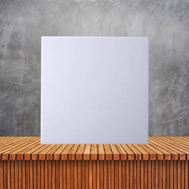 Minimalistisch Light Lilac Lila Schlichte Solid Co Fliese (Von Creator hochgeladen)