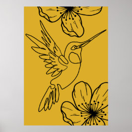 Minimalistisch Line Art Poster