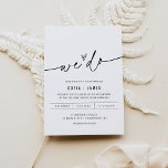 Minimalistisch machen wir Hochzeitseinladung Einladung<br><div class="desc">Everleigh Collection - eine atemberaubende und minimalistische Kollektion mit einem modernen Kalligraphie-Schriftart, der elegant und stilvoll zugleich ist. Diese Kollektion bietet ein zeitloses und elegantes Design, das perfekt für jede Veranstaltung geeignet ist, von Hochzeiten bis hin zu Babyduschen und allem dazwischen. Genießen Sie die Eleganz und Eleganz der Everleigh Collection...</div>