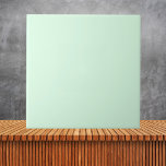 Minimalistisch Minze grün Schlicht, Solid Color Fliese<br><div class="desc">Die Minimalistische Mint Green Schlichte Solid Color Keramik Tile, eine elegante und vielseitige Ergänzung zu jedem Raum. Mit seinen klaren Linien und der sanften, minzgrünen Farbe strahlt diese Kachel Einfachheit und Eleganz aus. Egal, ob Sie Ihrem Küchengegenstand, der Badezimmerwand oder einer anderen Oberfläche einen Pop Farbe hinzufügen, diese Kachel bietet...</div>