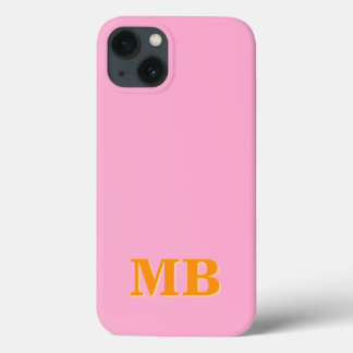 Minimalistisch-Modern-Anfangsmonogramm Case-Mate iPhone Hülle