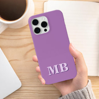 Minimalistisch-Modern-Anfangsmonogramm Case-Mate iPhone Hülle
