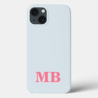 Minimalistisch-Modern-Anfangsmonogramm Case-Mate iPhone Hülle