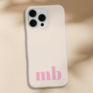 Minimalistisch-Modern-Anfangsmonogramm iPhone 16 Pro Max Hülle