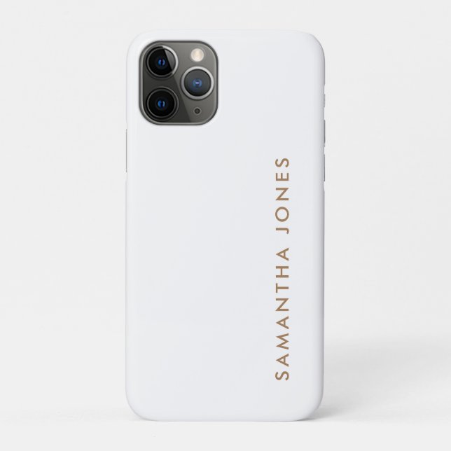 Minimalistisch modern Case-Mate iPhone hülle (Rückseite)