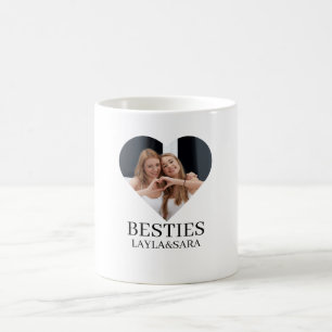 Minimalistisch Modern Chic Best Friends BESTE FREU Kaffeetasse