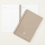 Minimalistisch-Modern-Monogramm Planer<br><div class="desc">Minimalistisch Modern Monogram Planer Name Beruflich Title Ideal für Berater, Anwälte, echte Anwesen-Agent, Corporate- oder Führungskraft-Coaches oder andere berufliche Geschäfte oder ein nachdenkliches Bürogeschenk für ihn oder sie. Personalisieren Sie Ihre individuelle Verwendung.</div>