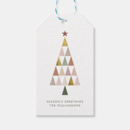 Minimalistisch Modern Scandi Einfaches Weihnachtsb Geschenkanhänger