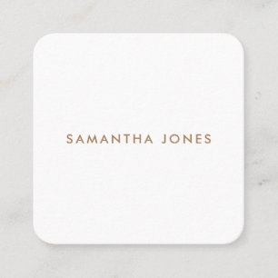 Minimalistisch modern telefonnummerkarte