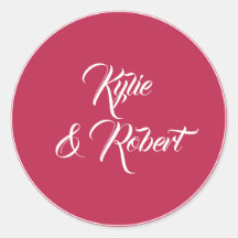 Minimalistisch Modern Viva Magenta
