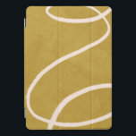 Minimalistisch Moderne Abstrakte Kunst in Gelb Gol iPad Pro Cover<br><div class="desc">Dieses einzigartige iPad Gehäuse besticht durch ein minimalistisches modernes abstraktes Kunstdesign in goldenem Gelb.</div>