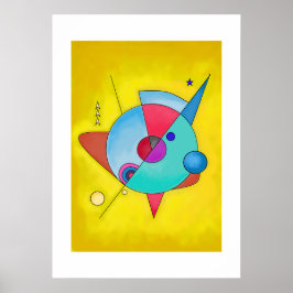 Minimalistisch Moderne Abstrakte Kunst Nr. 5 Poster